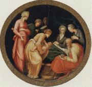 Jacopo Pontormo The birth of the Baptist Germany oil painting artist